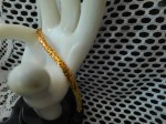 bronzoro 18kp woven bracelet view